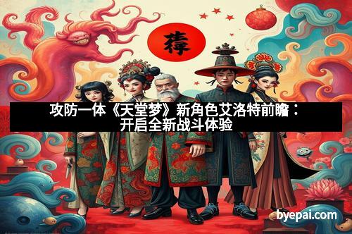 攻防一体《天堂梦》新角色艾洛特前瞻：开启全新战斗体验